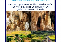 Dự án Khu du lịch nghỉ dưỡng Thiên Phúc gắn với tham quan danh thắng Quốc gia động Tả Phìn