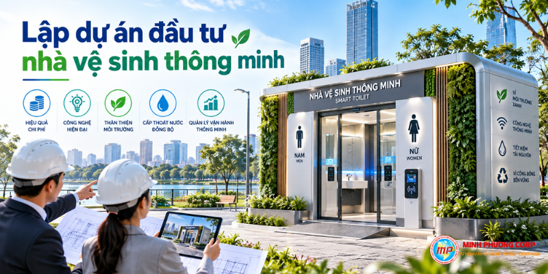 Lập dự án đầu tư nhà vệ sinh thông minh: Chi phí, pháp lý và tiềm năng phát triển