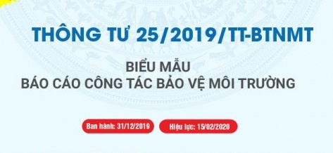 Hợp đồng kinh tế lập báo cáo công tác bảo vệ môi trường năm 2020